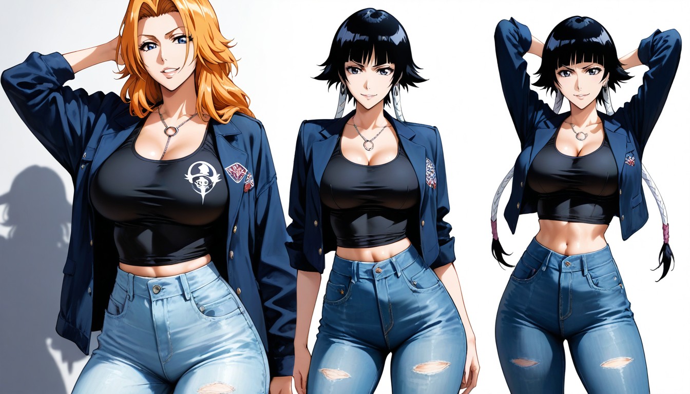 Ear Piercings, Faded Jeans, 25+ Hentai AI Porn