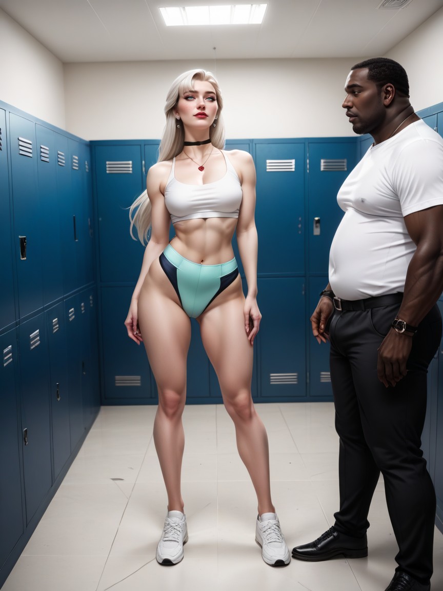 Interracial, Cosplay, Bubble Butt AI Porn