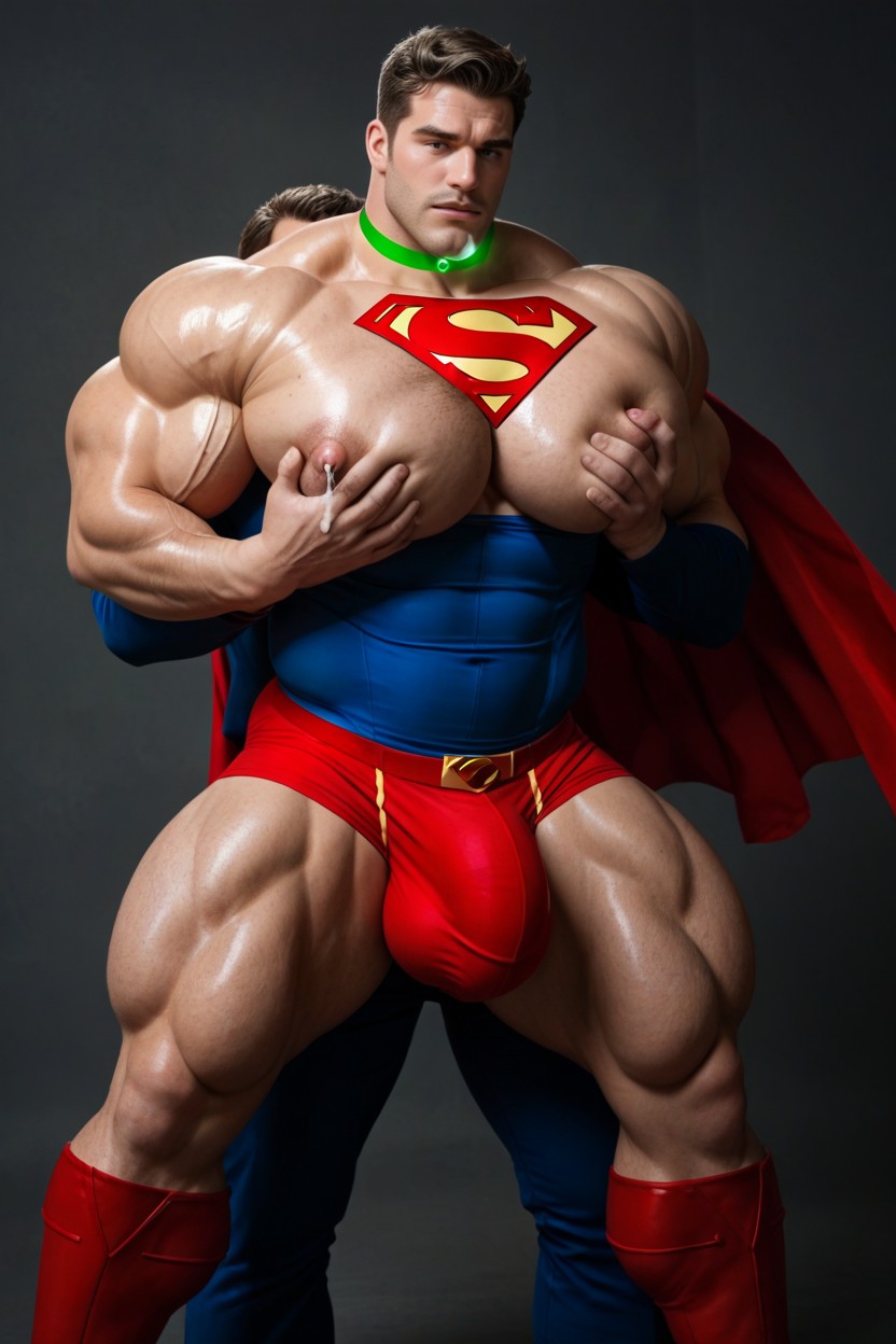 Veiny Penis, Big Nipples, Massive Muscles Porno IA Gay
