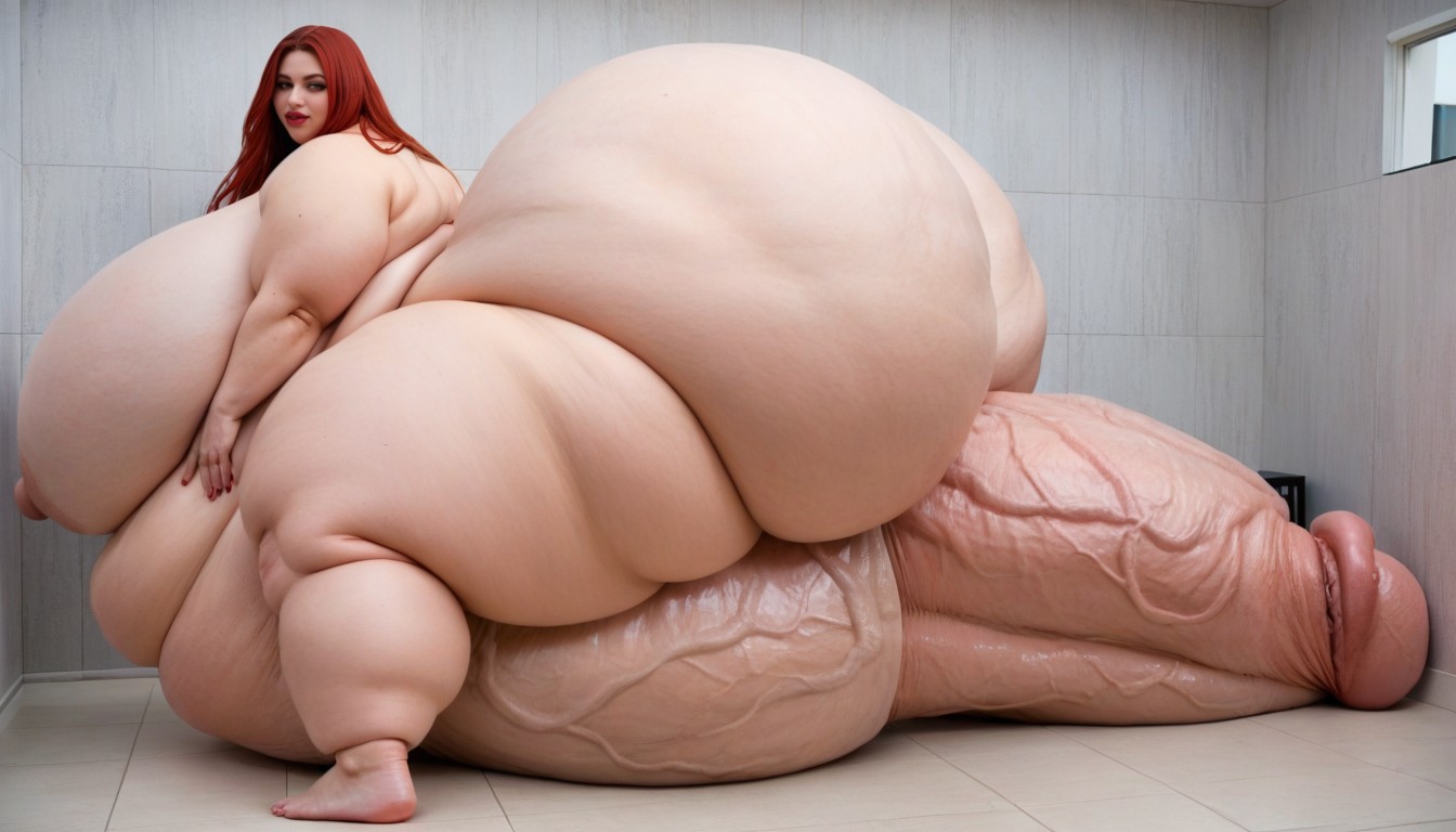 18+, Cock Shaped Stomach Bulge Longer Than Her Entire Body, Extreme Hyper Infinitely Wide Cock Growing Bigger Every Time AI Porn