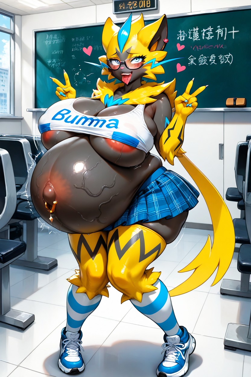 Furry, Small Ass, Headphones Hentai AI Porn
