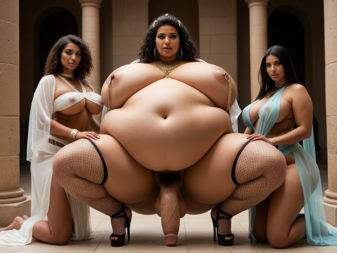Wind In Hair, Hyper Gigantic Breast, Egyptian Shemale AI Porn
