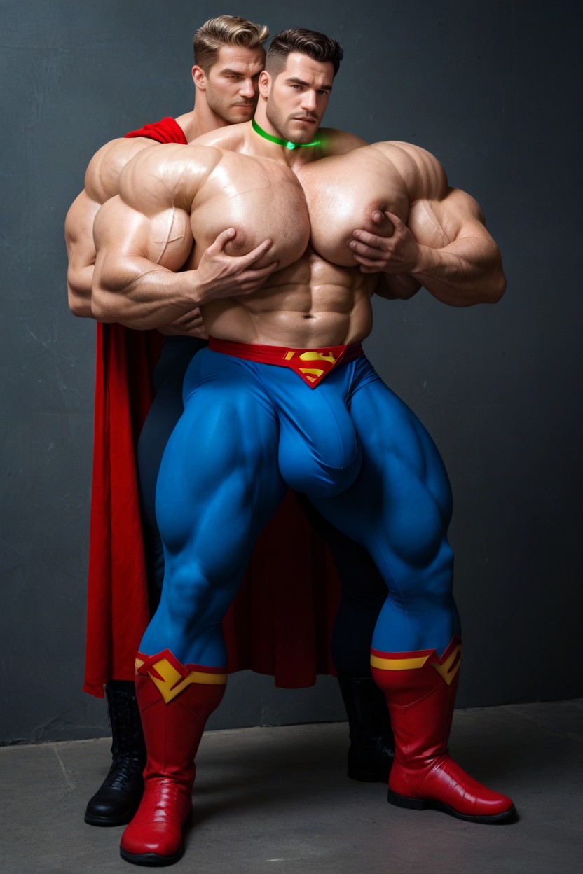 Rough Squeeze, Superman, Big Bulge Porno gay IA
