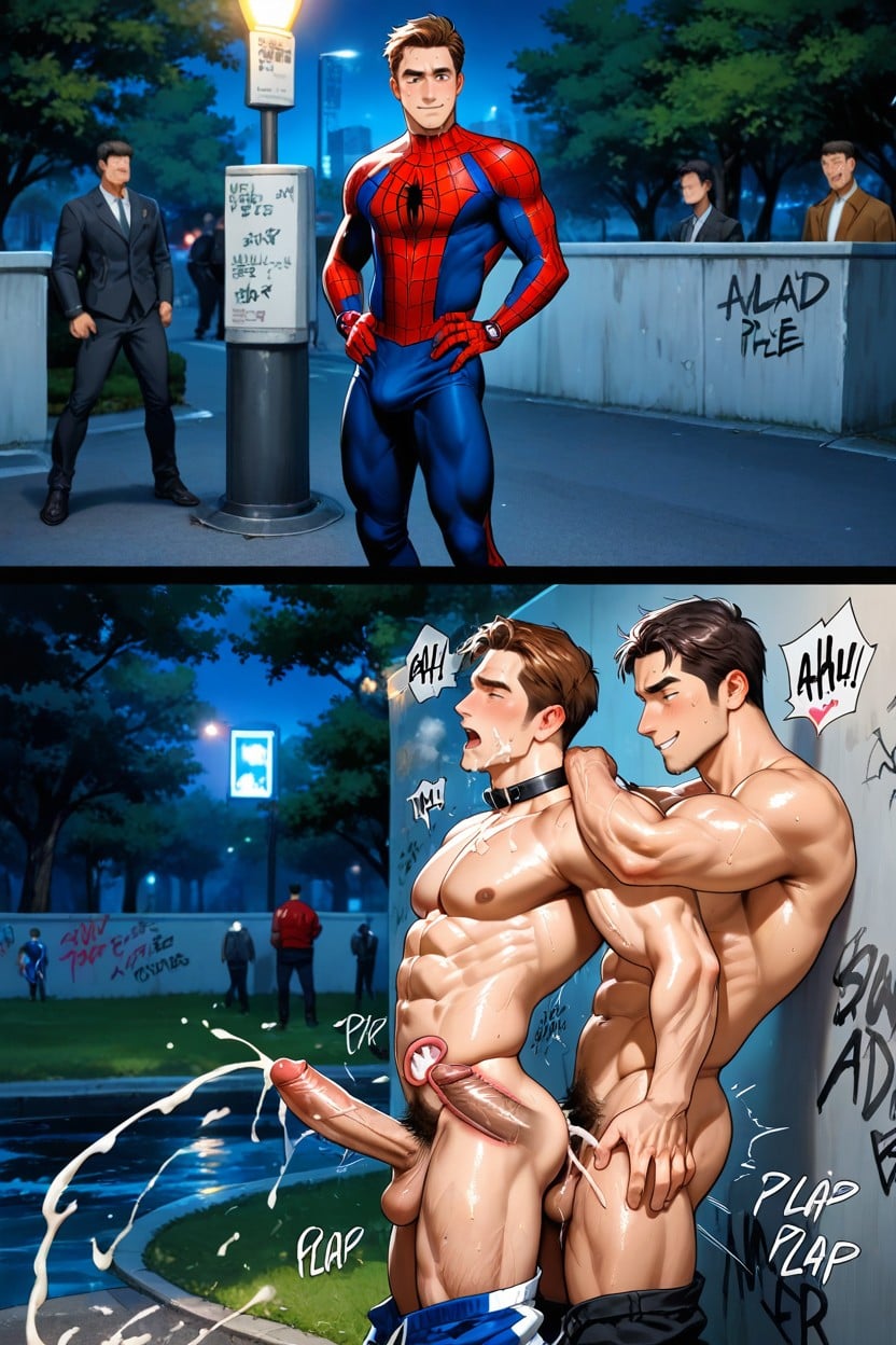 Sex Comic, Standing In Front Of Graffiti Wall, X Ray Porno gay IA