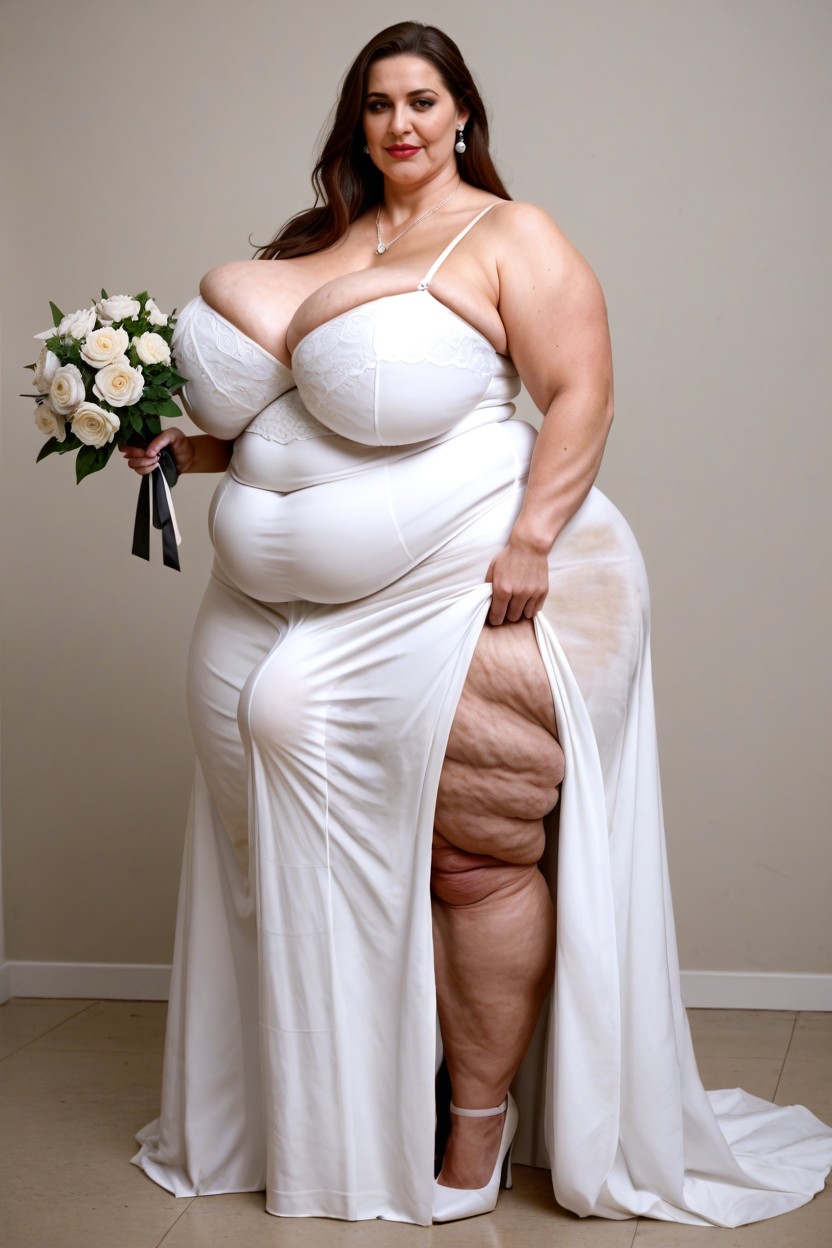 Full Body, Mature, Fat Saggy Arms AI Porn