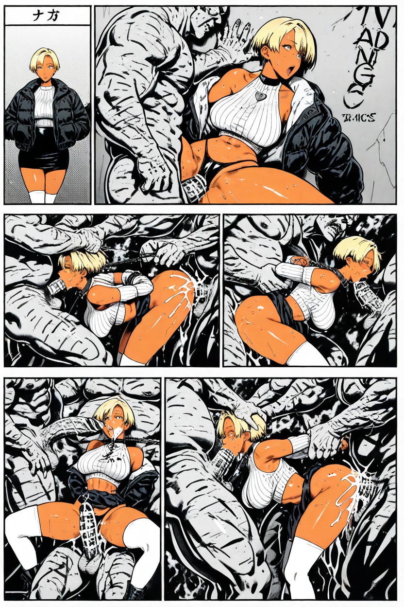 Muy Corto, Woman On Leash, Sorprendida Porno IA