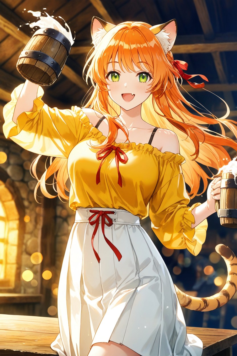 Wide Angle, Soft Depth Of Field, Rustic Ambience Hentai AI Porn