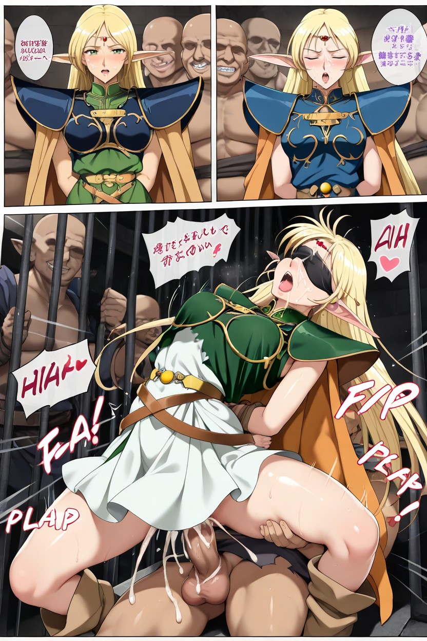 Small Breasts, Arms Tied Behind Back, Extreme Hard Orgasm Hentai AI Porn