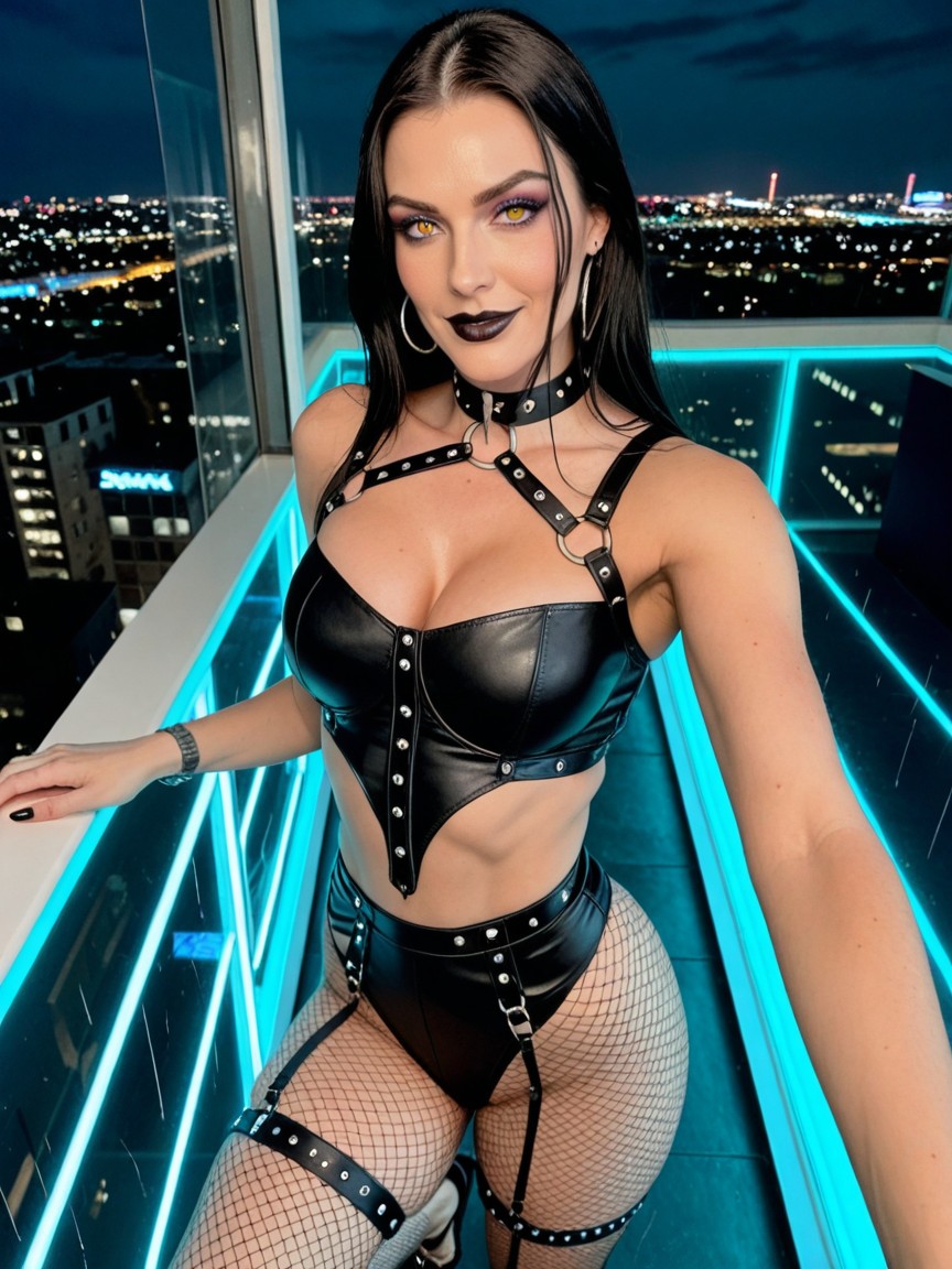 1 Person, Amber Eyes, Full Body AI Porn