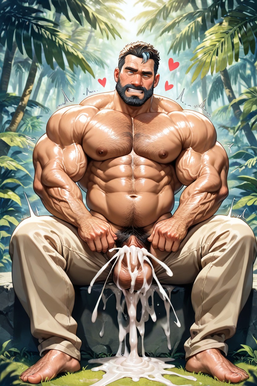 Dense Jungle, Fucking Man From Behind, Hearts Porno IA Gay