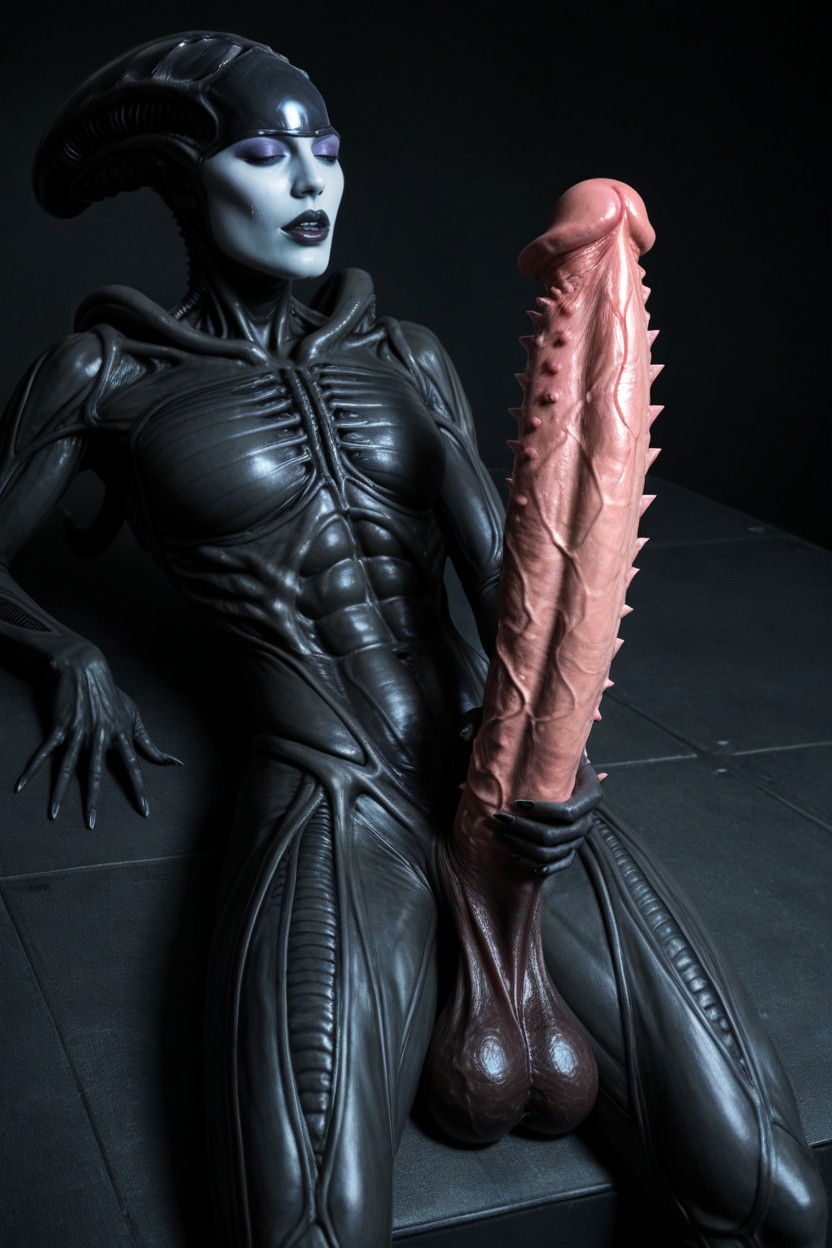 Xenomorph Alien Queen, Body, Visible Midriff Porno shemale IA