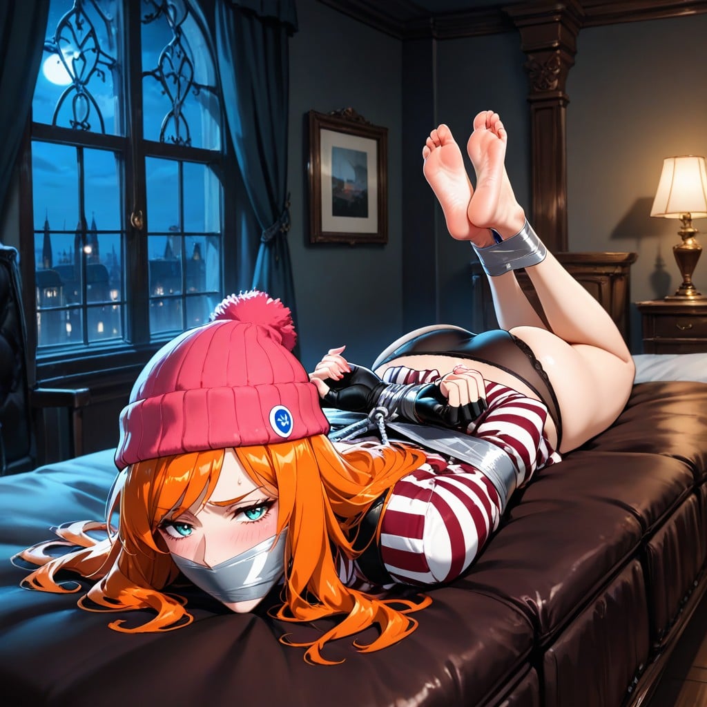 Bondage, Arms Behind Back, Sad Hentai AI Porn