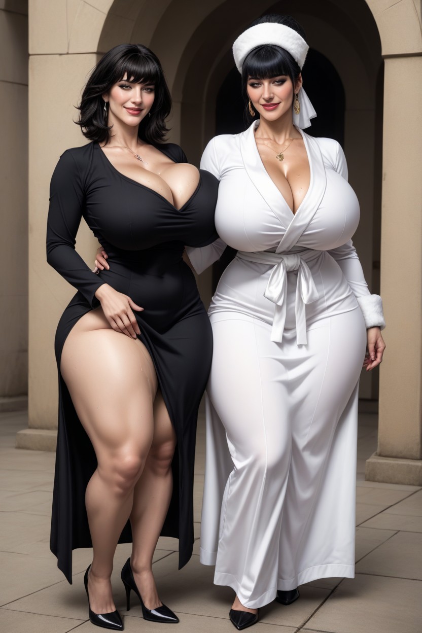 Form Fitting Clothes, Sweater, Massive Ass AI Porn