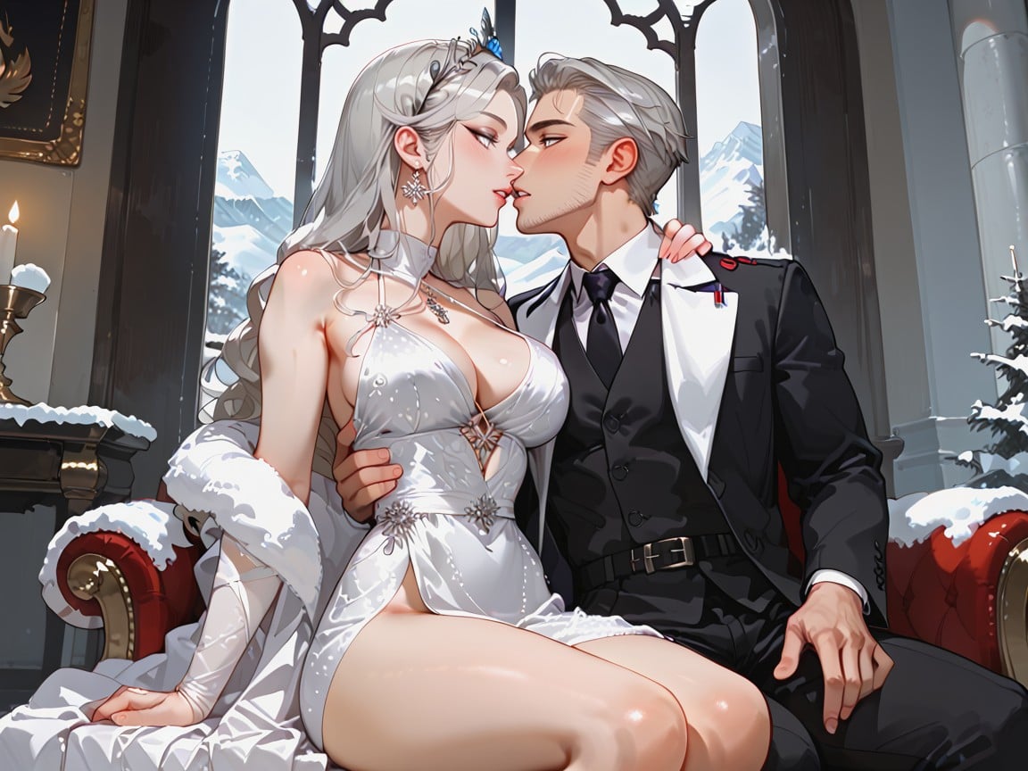 Dynamic Pose, 25+, Night AI Porn