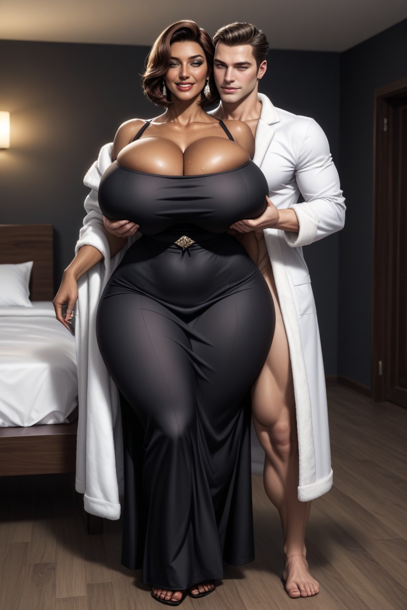 Full Body, Cleavage, Sweat A Lot AI Porn
