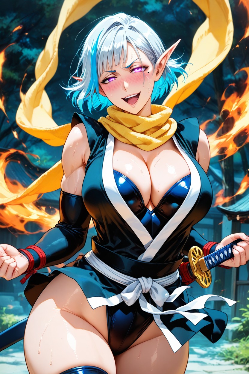Null Style, Thick Thighs, Dynamic Hentai AI Porn