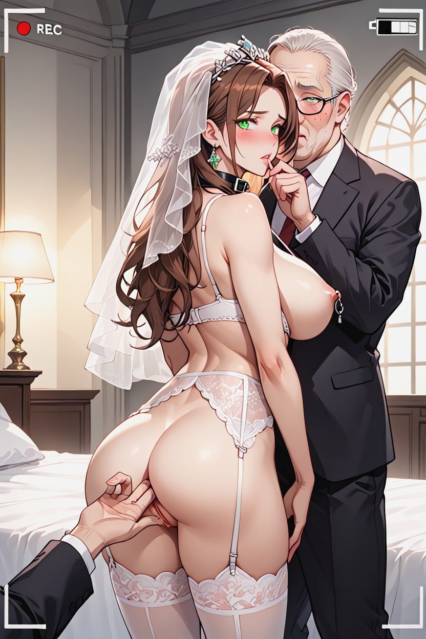 Nipple Piercing, Bride Veil, Anal Fingering AI Porn