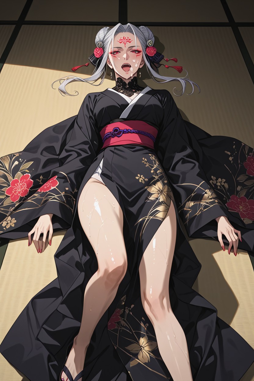 Model, Front View, Skinny Hentai AI Porn