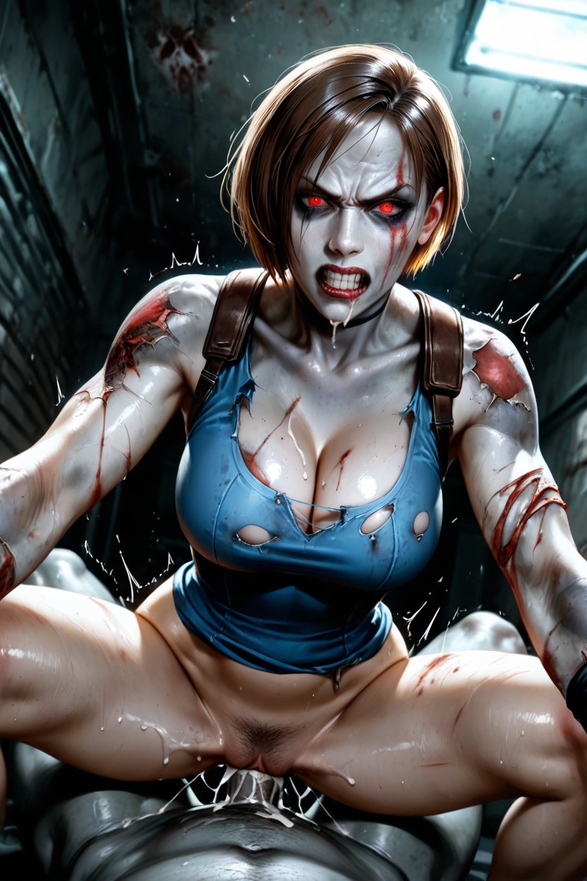 Spead Legs Sex, Gray Skin Zombie, Naked AI Porn