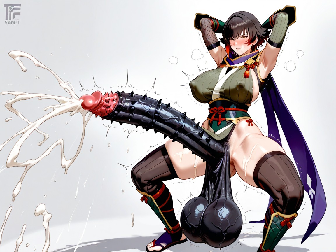 Huge Penis, 25+, Massive Throbbing Penis Hentai AI Porn