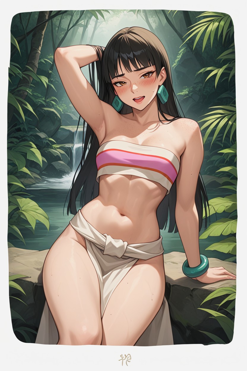 Horny, Small Ass, Standing AI Porn