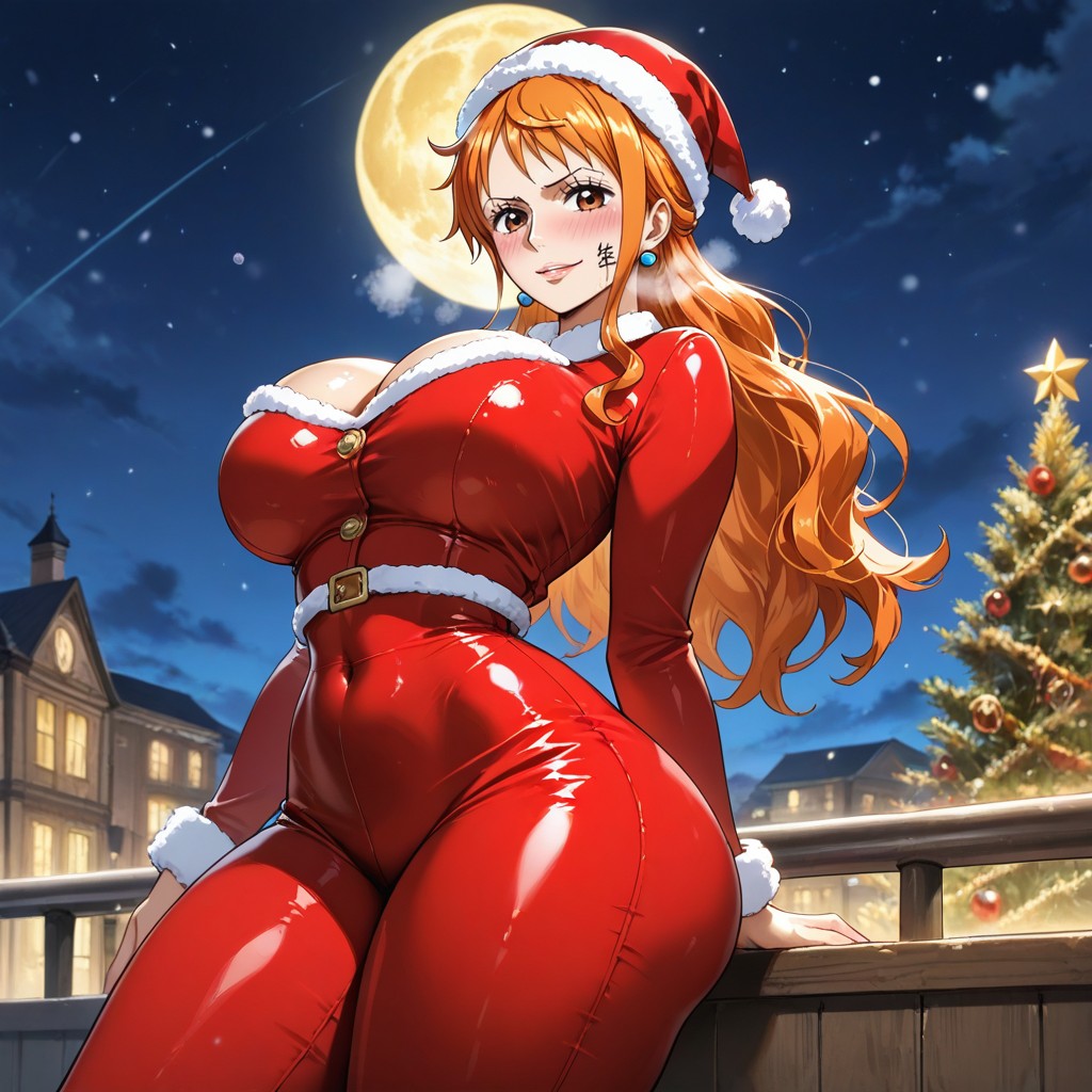 Perfect Skin, Christmas Suit, In Heat Hentai AI Porn