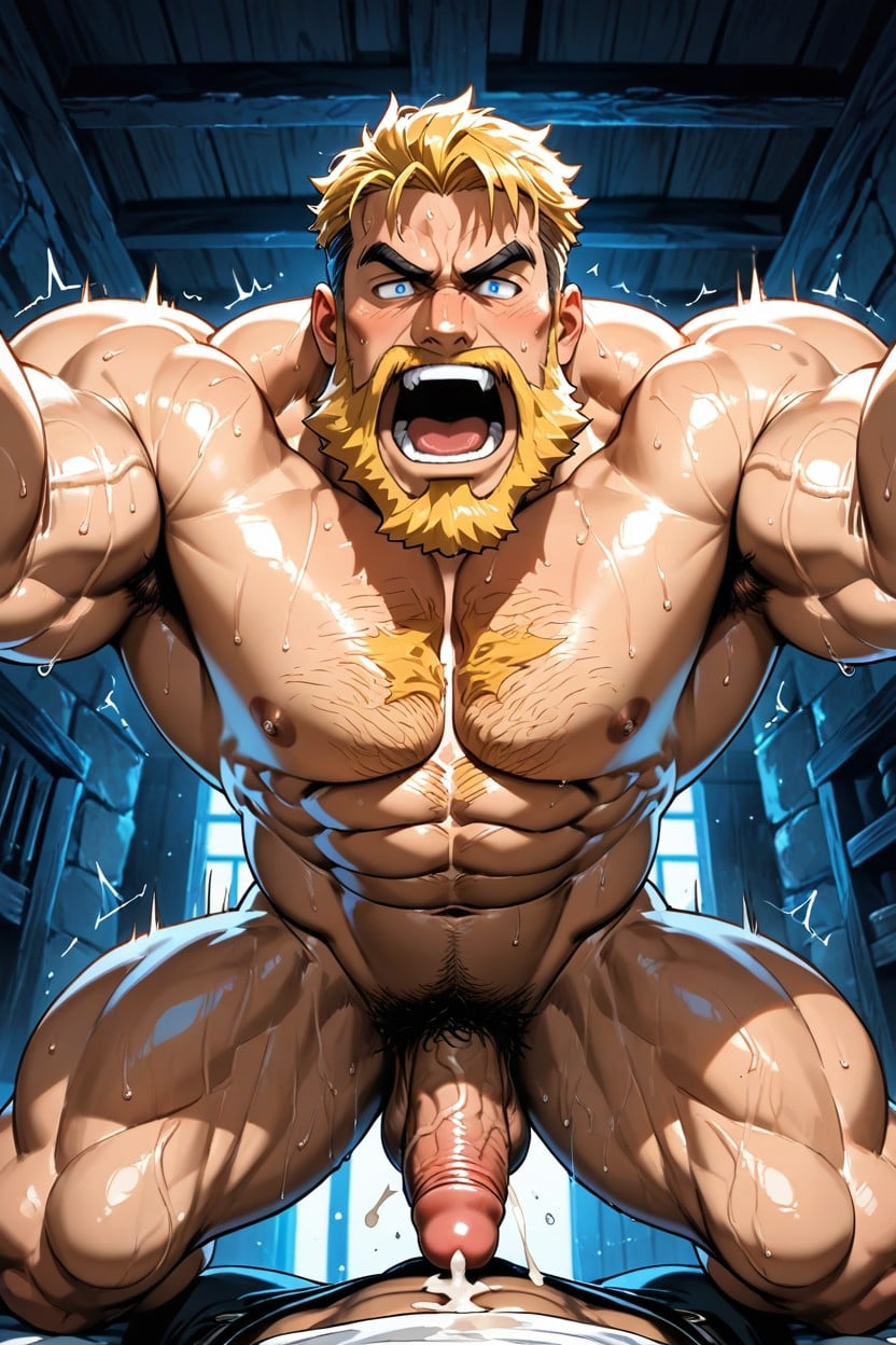 Orgasm, Massif, Abs Porno IA Gay