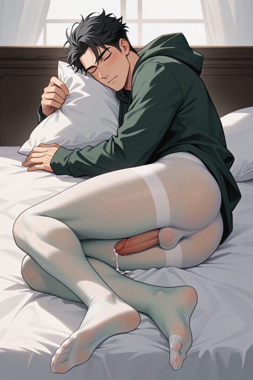 No Shoes, Freckles, Highly Detailed Porno IA Gay