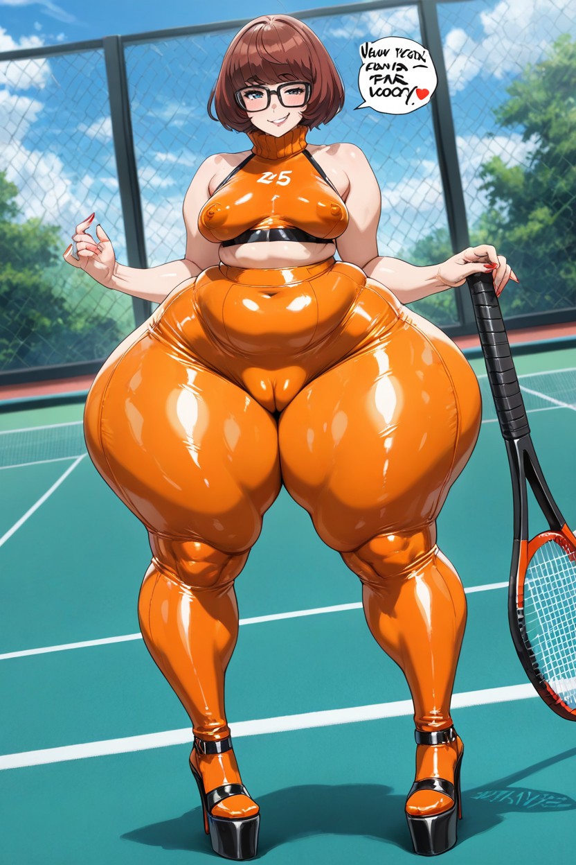 Deep Ass Crack, Skimpy, Hyper Camel Toe AI Porn