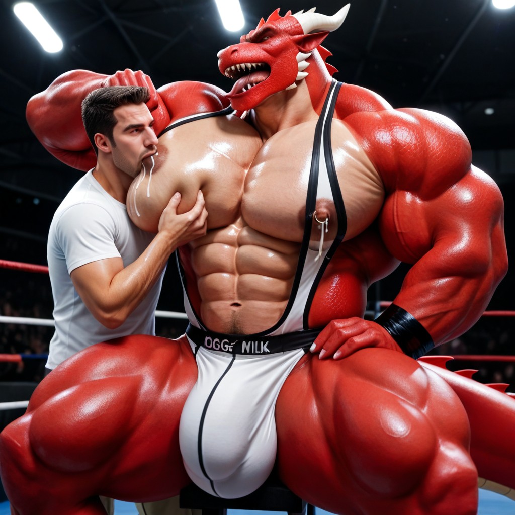 Big Pecs, Angry, Rough Grope AI Gay Porn