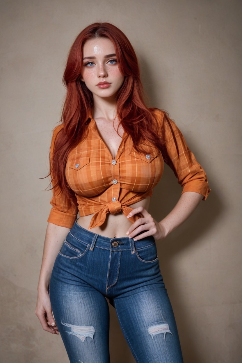 Spry, Long Hourglass Figure, Cosplay AI Porn