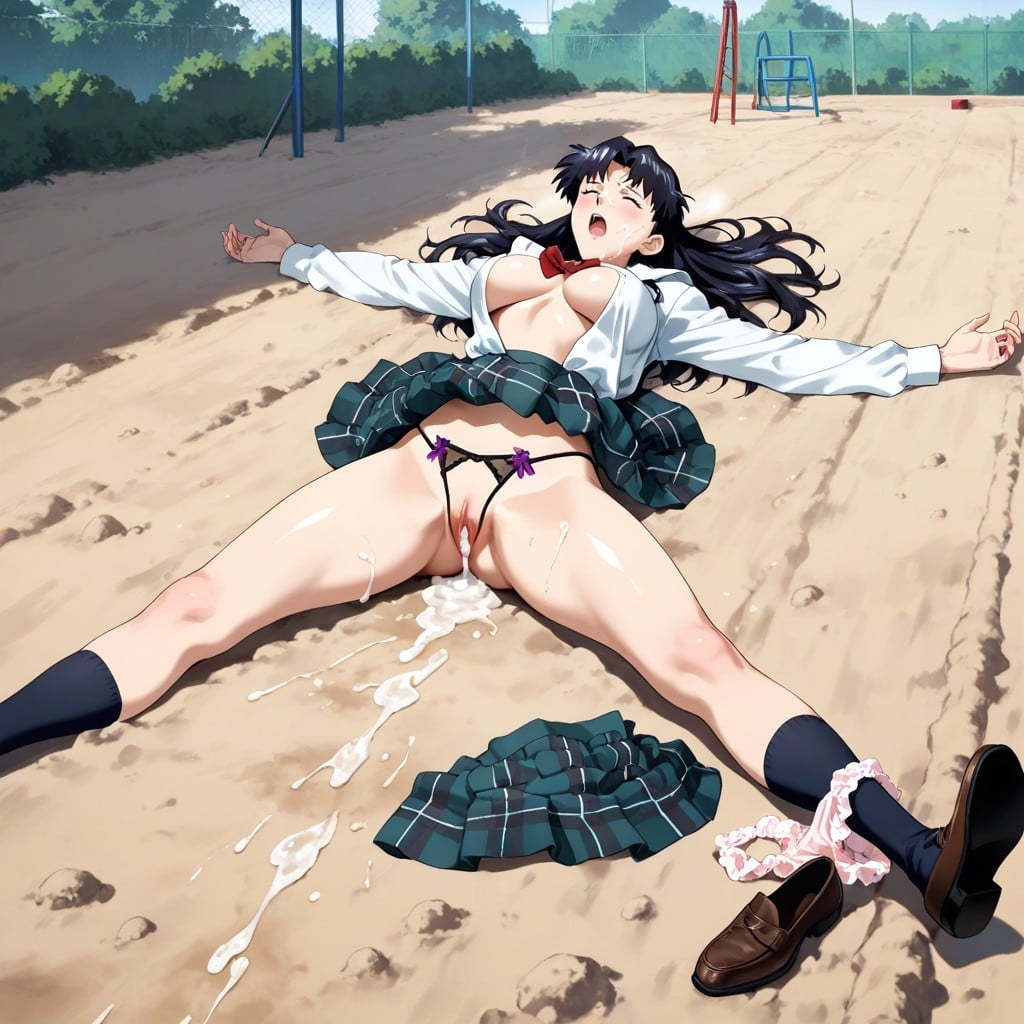 Lying On Back, Spread Legs, K Hentai AI Porn