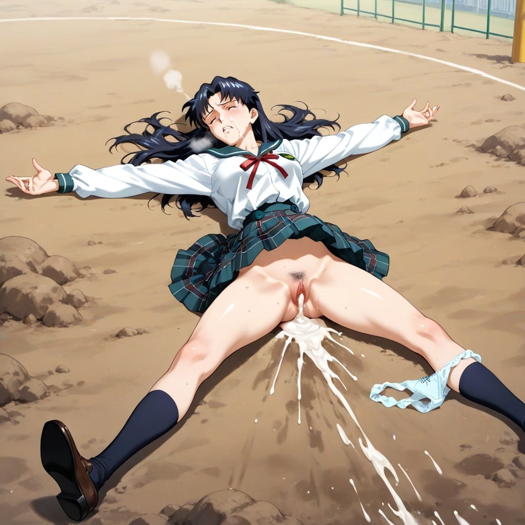 K, Winter Uniform, Female Shinji Ikari Hentai AI Porn