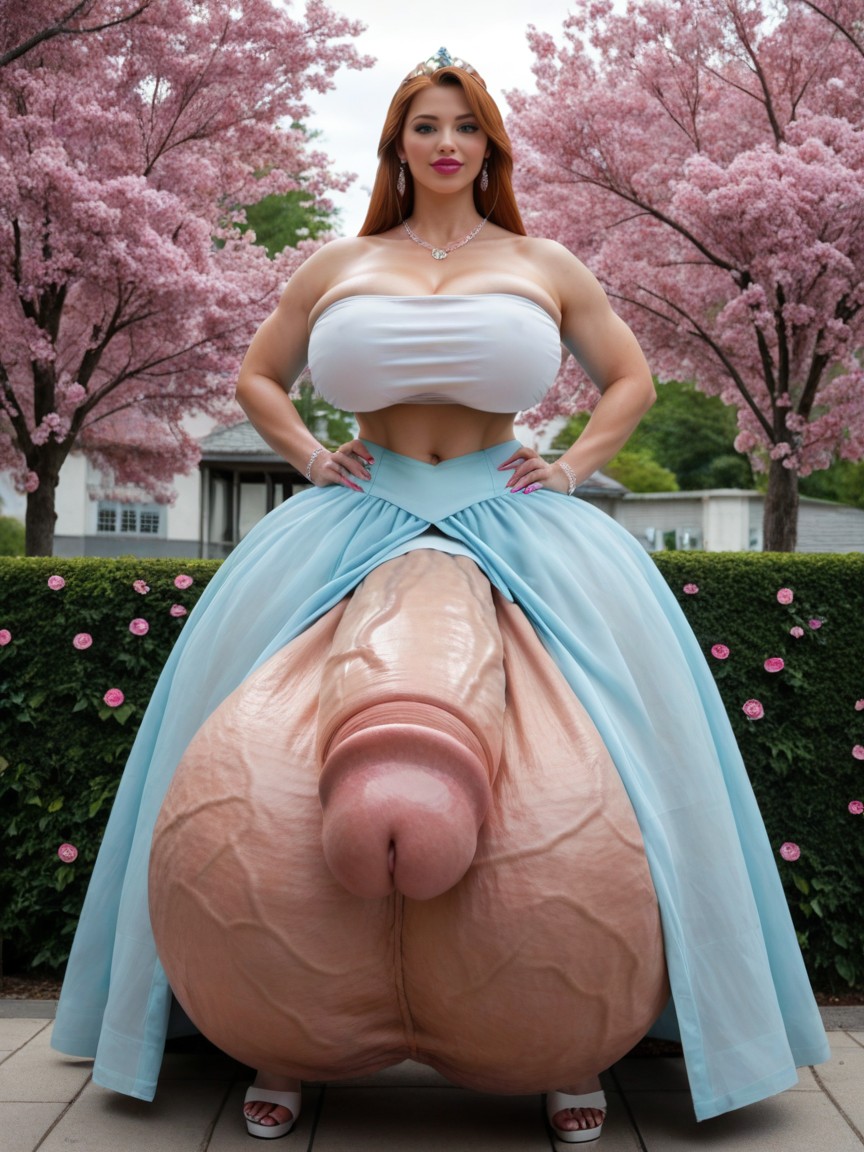Hyper Veins, Princess Anna, Hyper Gigantic Ass AI Porn