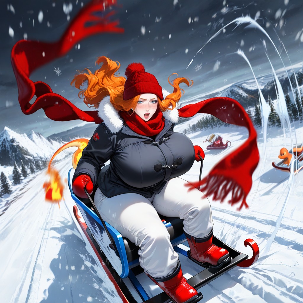 Motherly Appearance, Wingtip Black Eyeliner, Old Fashioned Sled Hentai IA