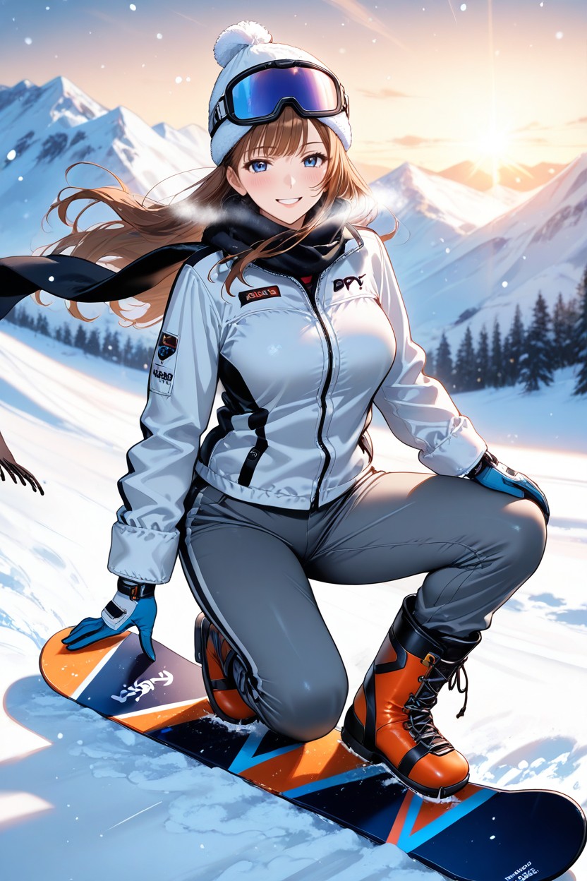Medium Ass, Fur Ski Cap, 18+ Hentai AI Porn