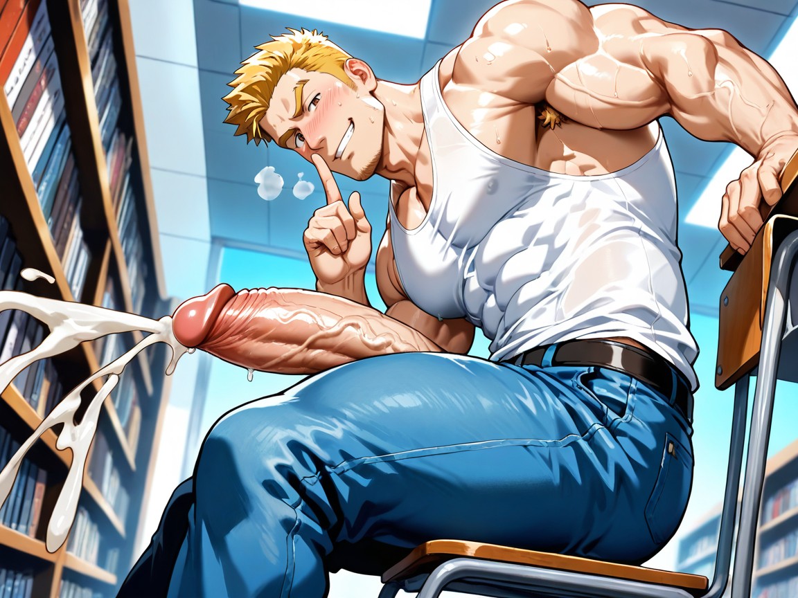 Smug, Male, Looking Down At Viewer Porno IA Gay