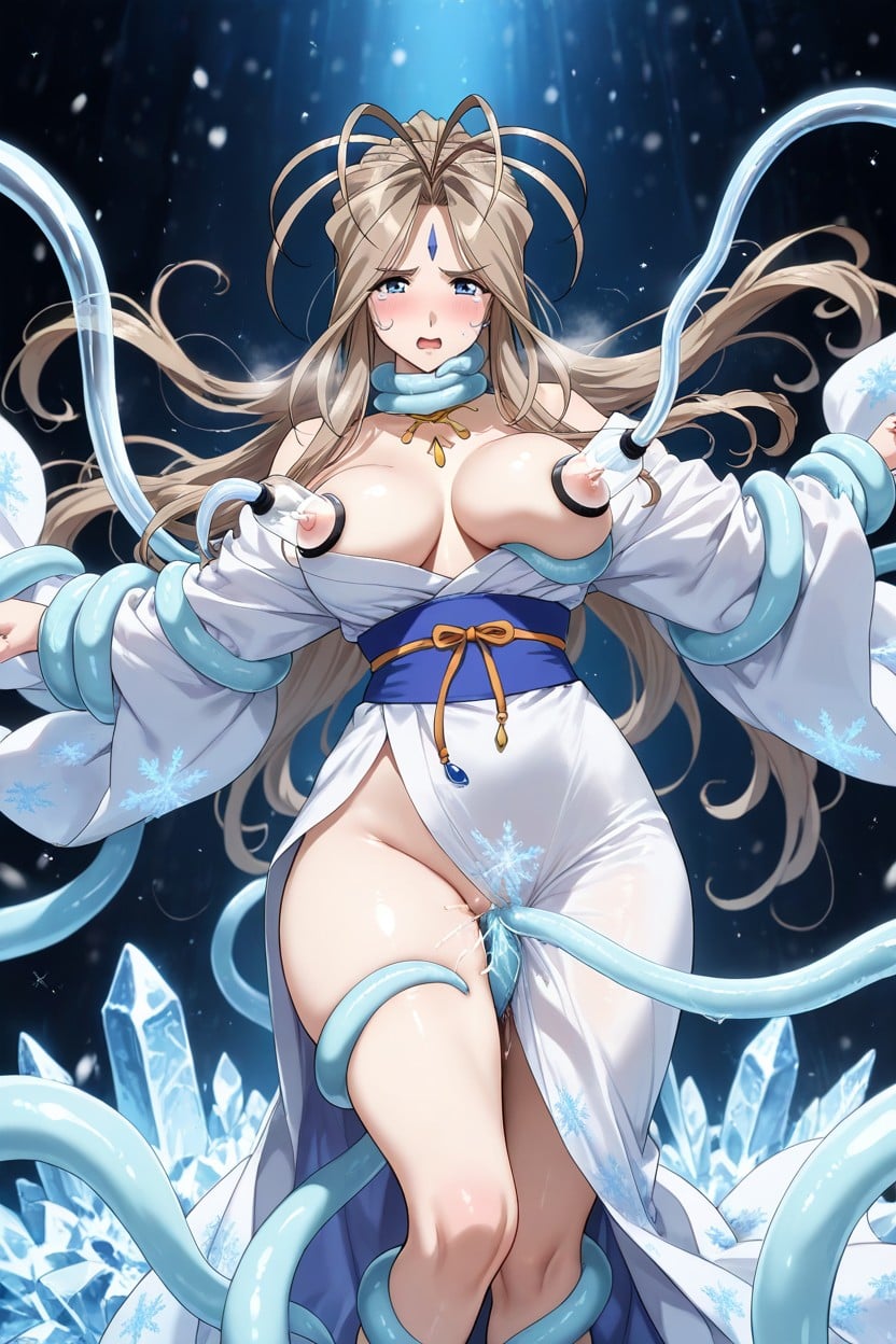 Fucked By Tentacles, Cosplaying, Heavy Snow Falling Hentai AI Porn