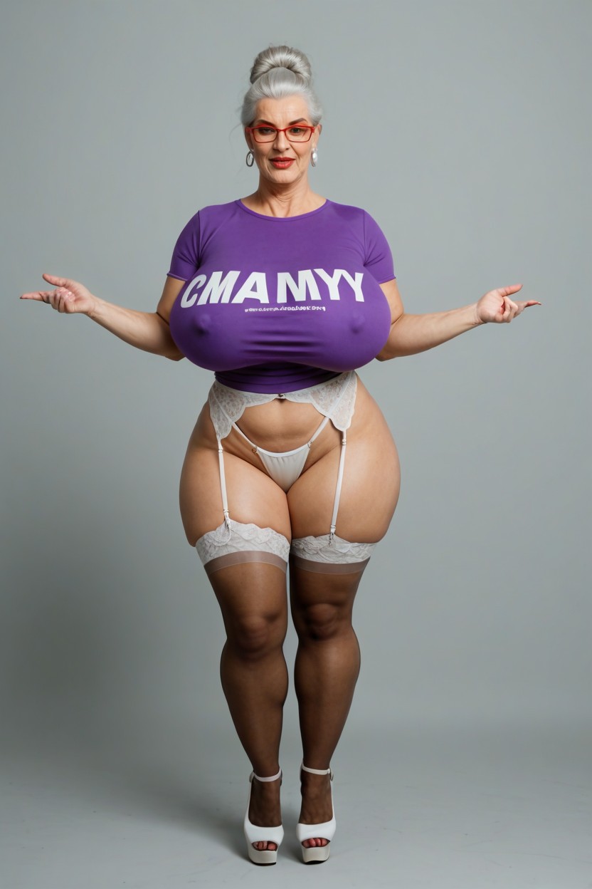 Front View, Breast Expansion, Cosplay AI Porn