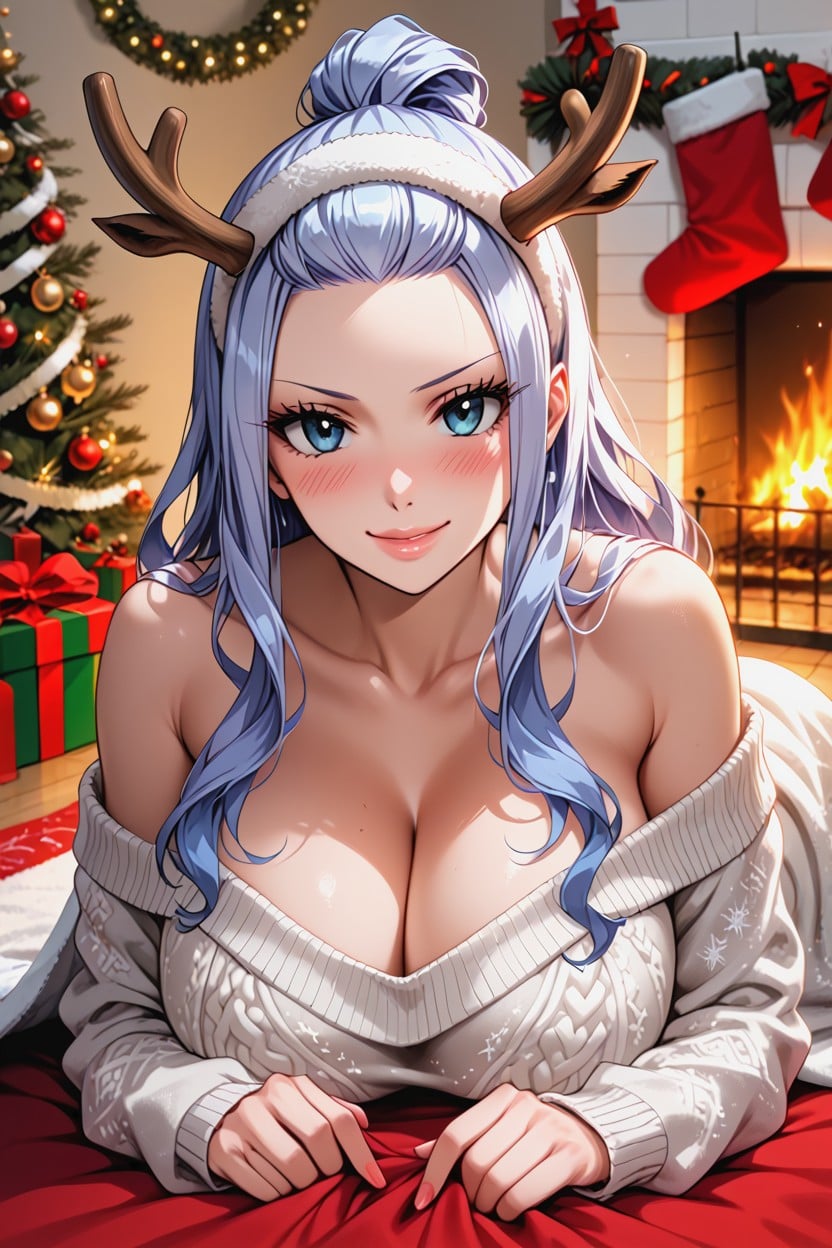 Beautiful Lips, Looking At The Viewer, Perfect Anatomy Hentai IA