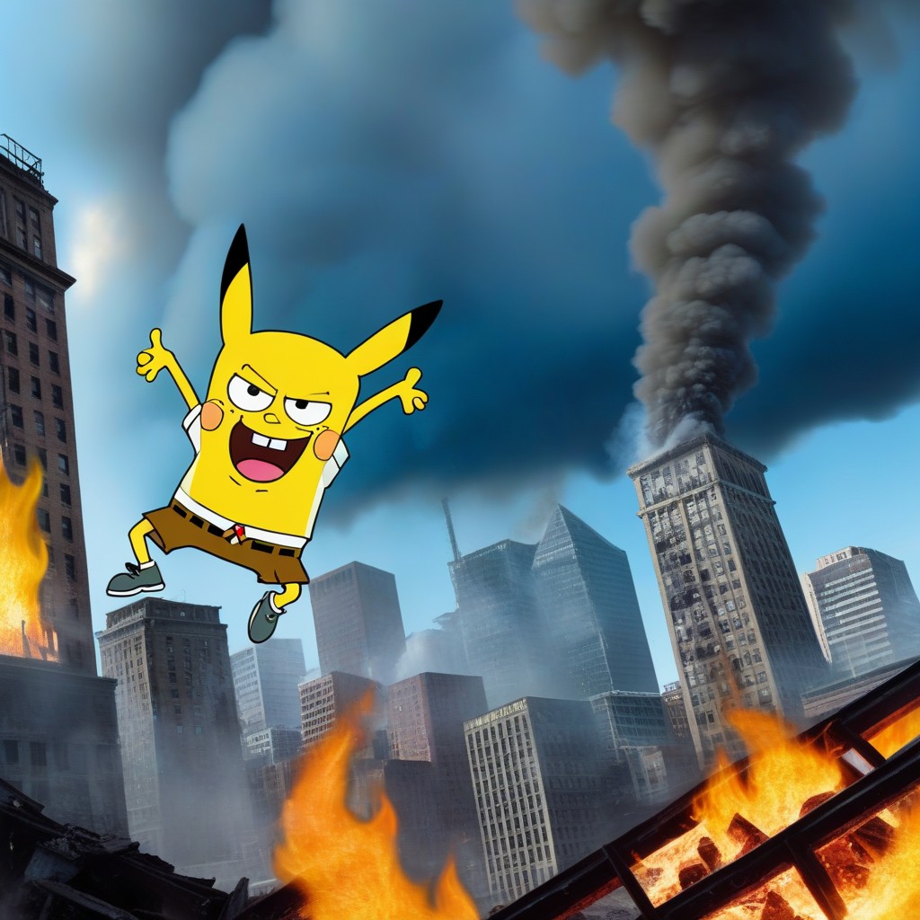 Burning Buildings, Murderous Intent, Armageddon AI Porn