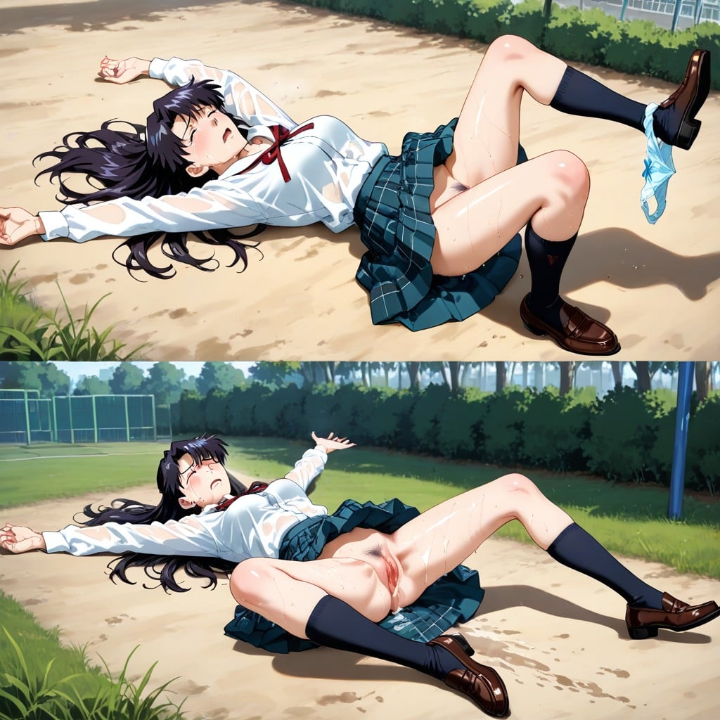 Crying (not Happy), Hd, Frilly Ribbon Hentai AI Porn