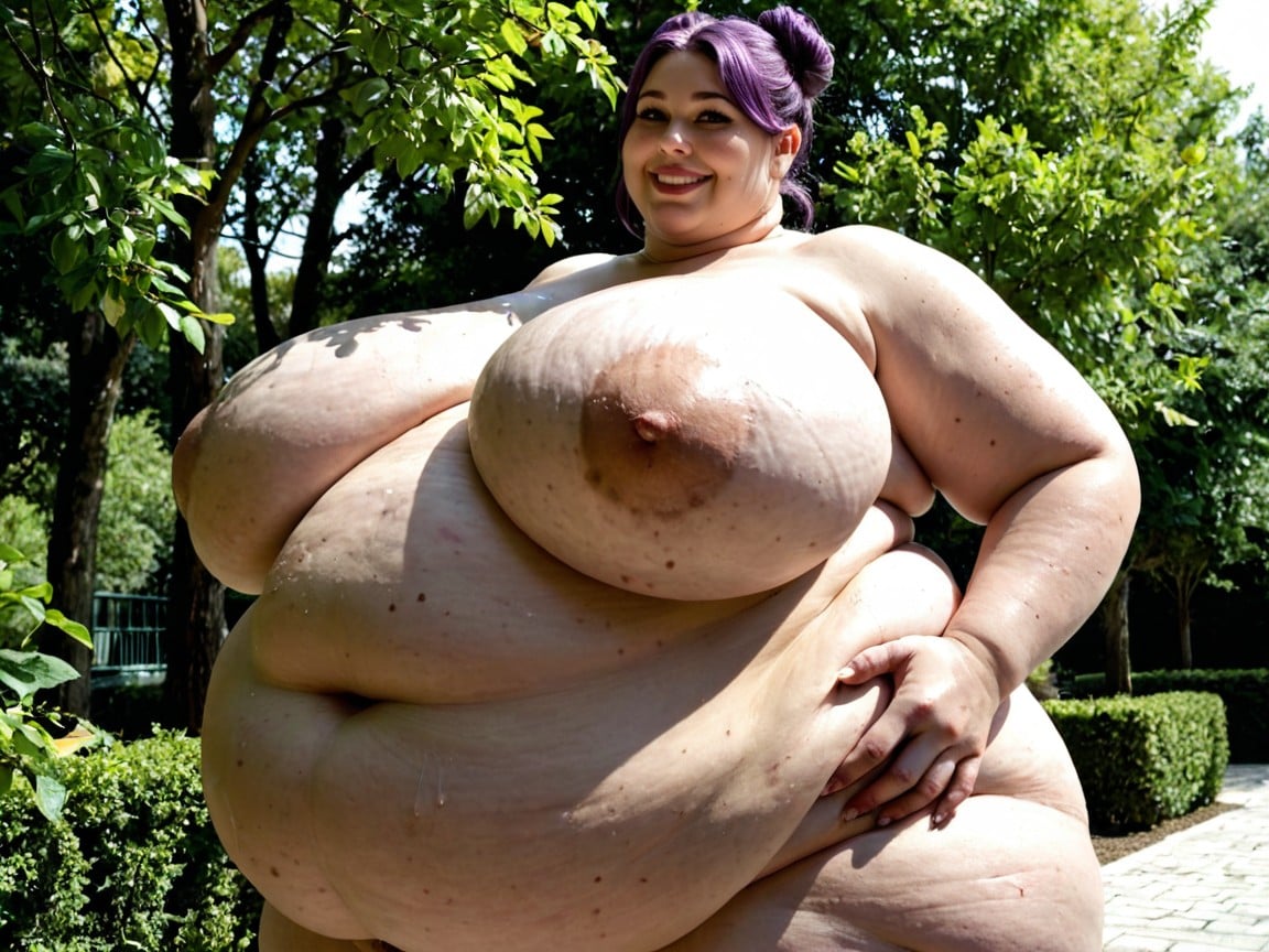 Ssbbw, Pelo Morado, 18+ Porno BBW IA