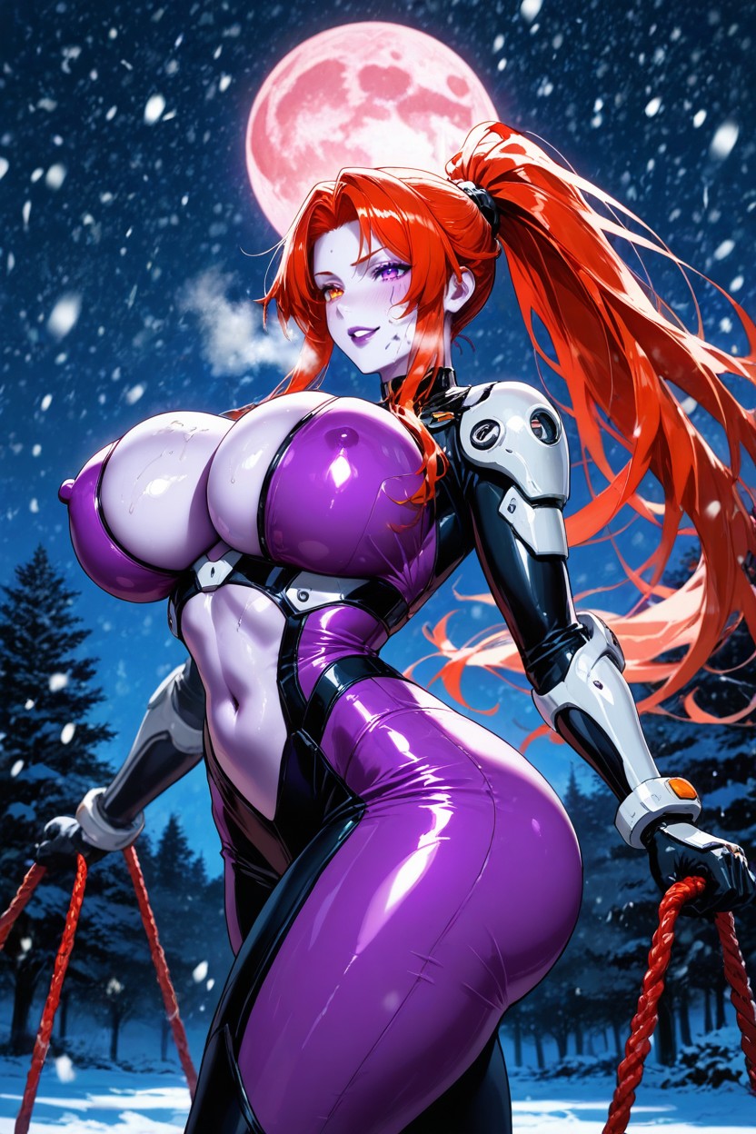 Large Breast, Perfect Waist, Busty Hentai AI Porn