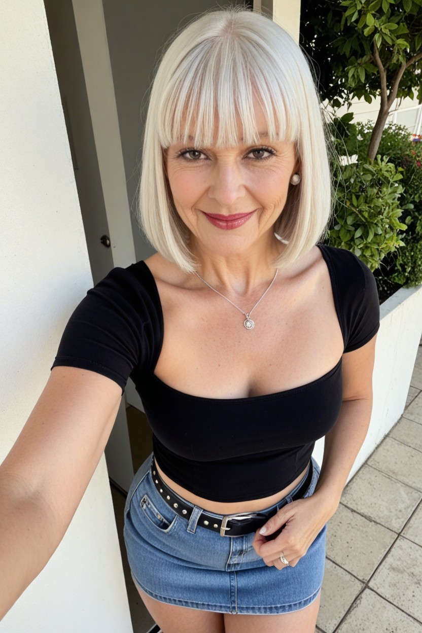 Ghost White Skin, Necklace, Firm Ass AI Porn