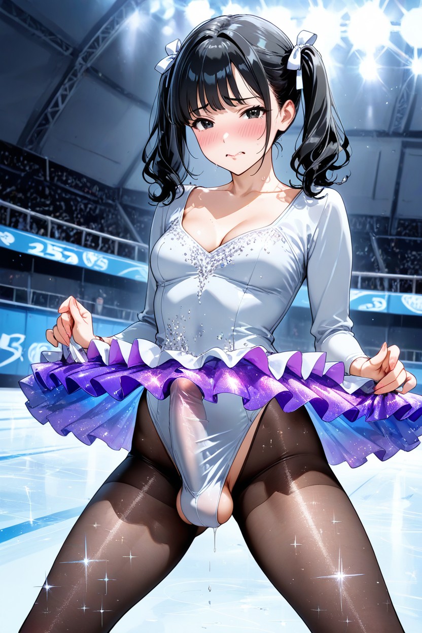 Penis Bulge, 18+, Small Breasts Hentai AI Porn