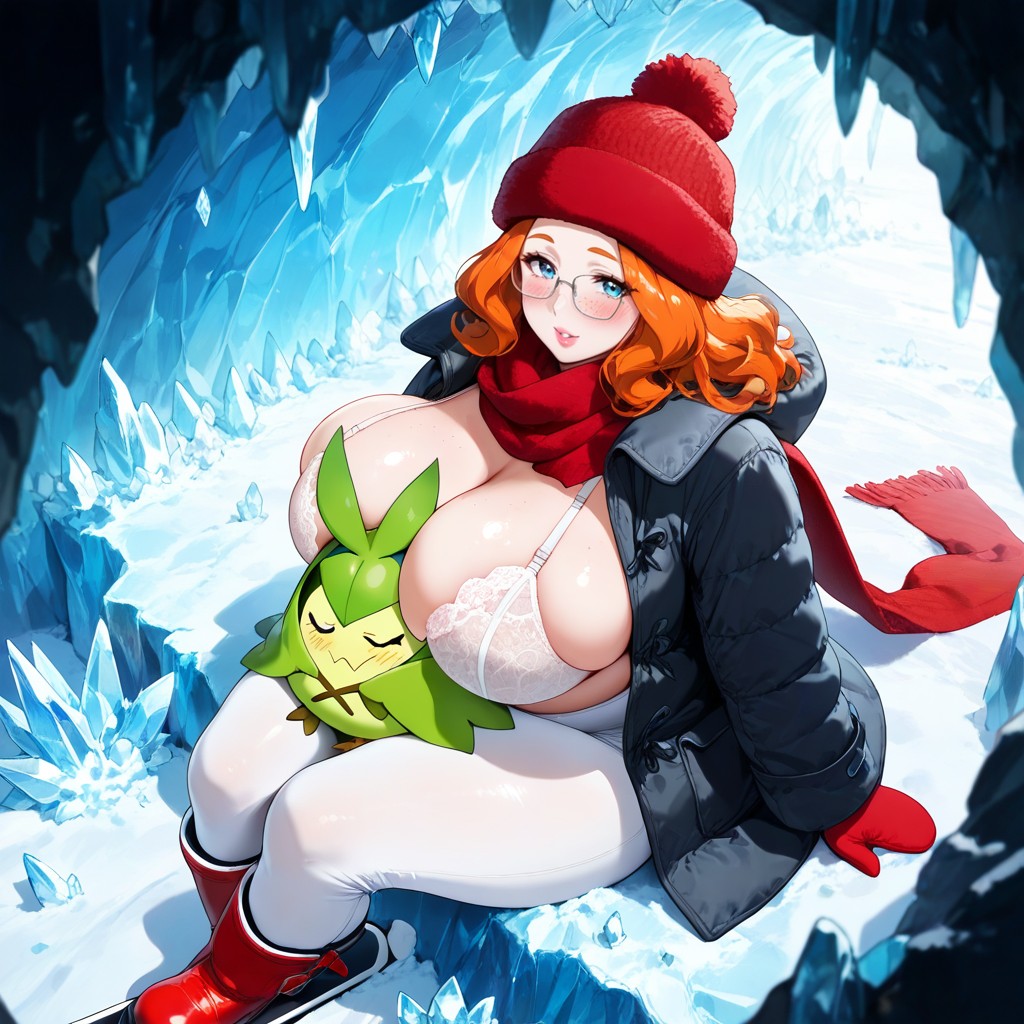 Many Swadloon Pokémons, Puffy Red Mittens, Plump Arms Hentai AI Porn