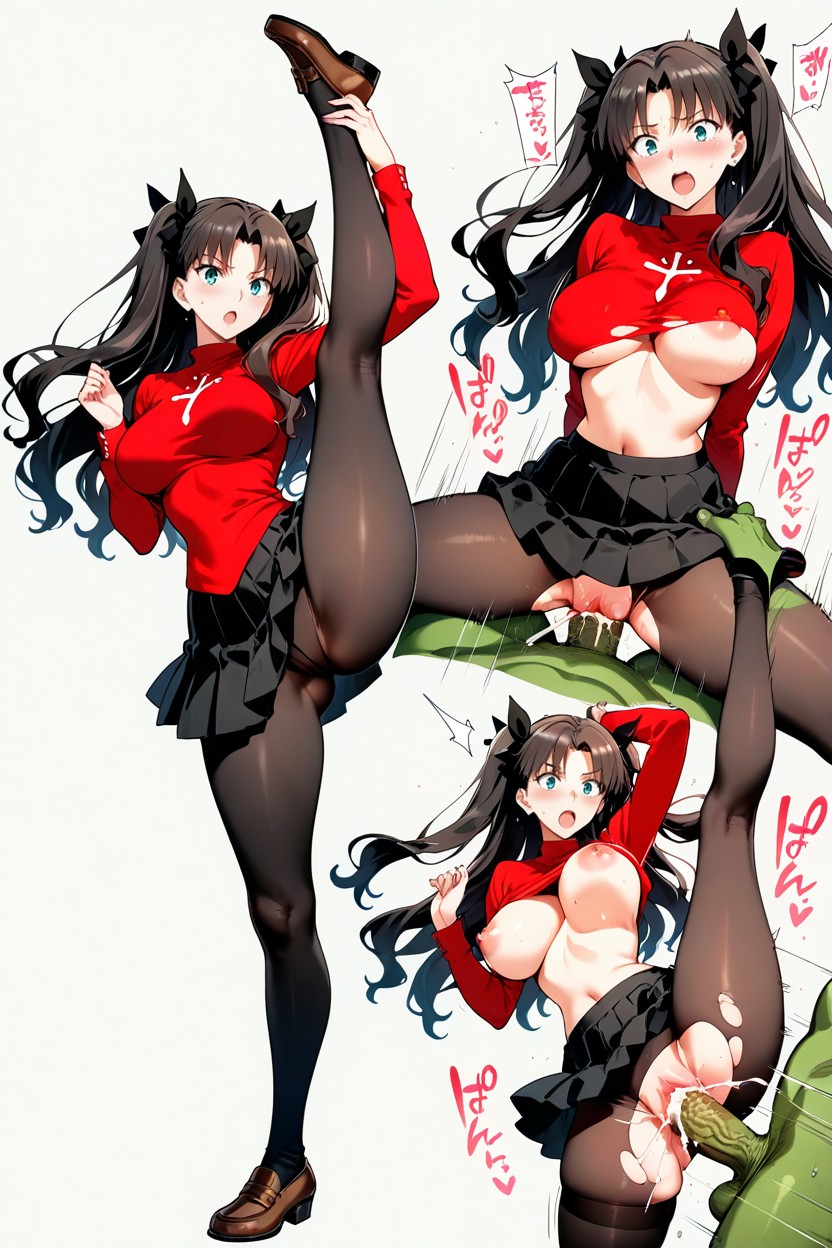 Underboob, Ripped Clothes , Hard And Fast Thrusting Movement AI Porn