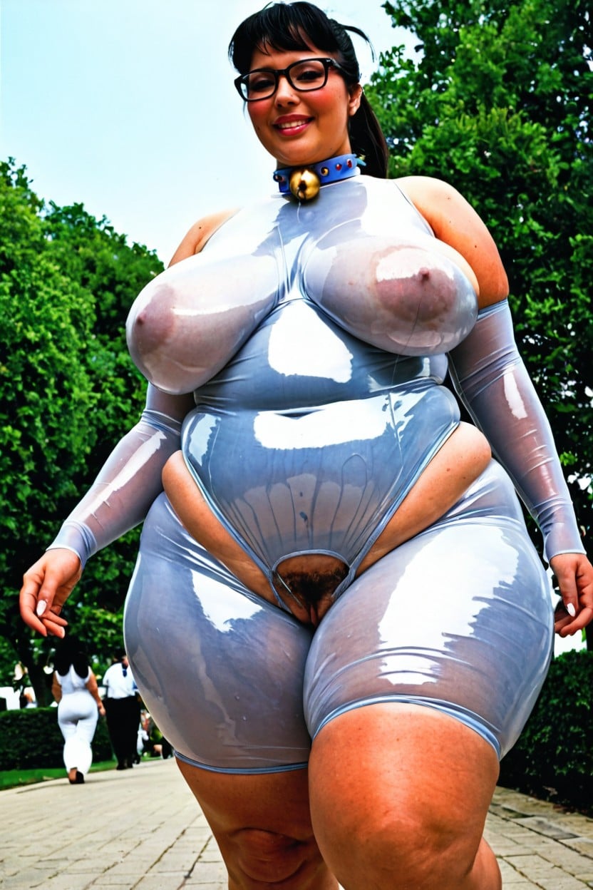 Happy And Horny, Primer Plano, Crotchless Porno BBW IA