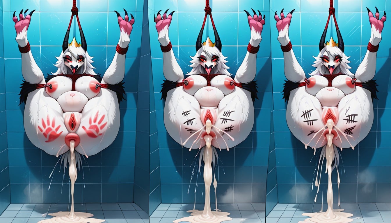 Suspension, Suspended In Air, Full Body AI獸人黃片
